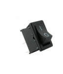 Somogyi Elektronic ST 1/BK mini billenőkapcsoló, 1 áramkör - 2 állás, 250 V, 3 A, fekete (ST 1/BK)