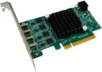 High Point USB 3.2 Gen 2 PCIe x8 bővítő kártya 4x USB-C RU1244C (RU1244C)