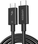 UGREEN Cablu de date Ugreen L703, USB-C male - USB-C male, 1 m, Space Gray (45996)