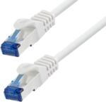 LogiLink Patch Cord Logilink C6A031S, S/FTP, Cat. 6a, 1 m, White (C6A031S)
