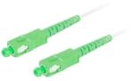 Lanberg Patch Cord Fibra Optica Lanberg FO-SASA-SS21-0100-WH, Single-Mode, Simplex SC/APC - Simplex SC/APC, 10 m, White (FO-SASA-SS21-0100-WH)