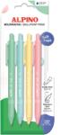 Alpino Pixuri asortate pastel 4 buc/set, Alpino Soft Touch (MS-BB000401)