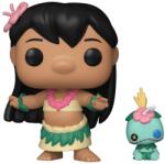 Funko Figurină Funko POP! Disney: Lilo & Stitch - Hula Lilo with Scrump #1741 (112839) Figurina