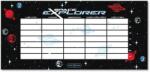  Space Explorer órarend, 23x11cm, kétoldalas, Ars Una - pepita - 95 Ft