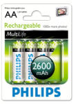 Philips R6B4B260/10 újratölthető elem (R6B4B260/10) - marketworld