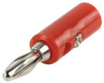Valueline BC-002 Banana Csatlakozó Tüske PVC Ezüst (BC-002)