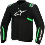 Alpinestars T-SPS Air V2 motoros kabát fekete-fluo zöld