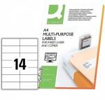 Q-Connect Universal labels Q-CONNECT, 105x42, 3mm, straight, white 100 pcs