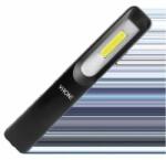 Virone Workshop LED flashlight 3W 200lm+3W 150lm, 1200mah, 3 modes: 100%, 50%, front LED, magnet, sling