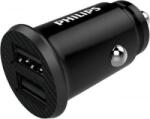 Philips autós töltő 2xusb-a 12w 12-24v (33121126) (33121126)