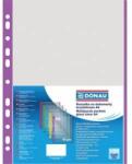 DONAU Document T-Shirts DONAU, PP, A4, crystal, 40micr. , colorful hem - purple, 100pcs