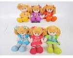 SUN-DAY Doll 6 designs 40cm with glossy 163042 Sunday mix price for 1 piece