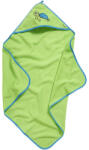 Playshoes prosop de baie brodat pentru băieți cu model țestoasă - 75x75 cm verde/verde (13617E)
