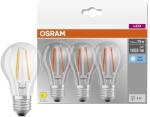 OSRAM 3 db-os készlet: BASE CLASSIC FILAMENT A60 LED izzó E27/7, 5W/230V 4000K - Osram 4058075592377 (P228117)