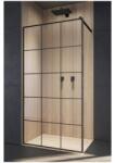 Radaway Modo New Black II Factory Walk-in fekete zuhanyfal 90 átlátszó 389094-54-55 (389094-54-55)