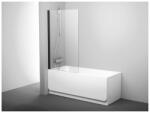 RAVAK Pivot - Kádparaván, 800x1400 mm, fekete/tiszta üveg 79840300Z1 (79840300Z1)