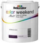 Dekorator Цветен латекс DEKORATOR Color Weekend Matt Алпийско бяло- 2.5 литра (11-367)