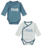 Tous pamut baba body Classic 2 db - sötétkék 50-56