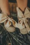 Donsje csecsemő bőrcipő Lonny Sneakers - bézs 15/16