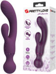 Pretty Love All Rounder - vibrator dublu pentru punctul G și clitoris (mov) (6959532363319) Vibrator