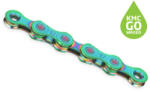 KMC Lánc KMC X12 WAX 12 seb 1/2x11/128 126L Aurora 1/2x11/128 126L Aurora Green