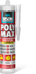 BISON Poly Max kristálytiszta tömítő, SM polymer ragasztó, 300g Bison B25015 (B25015)