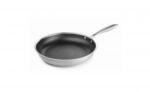bratmaxx Serpenyő 24 cm rozsdamentes acél tapadásmentes méhsejt mintás 4 rétegű DS16469 (DS16469)