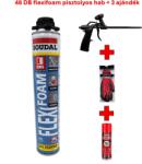  48 db SOUDAL FlexiFoam purhab 750ml 4 évszakos (pisztolyos) + 3 ajándék (118685-18686)