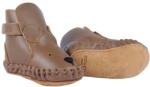 Donsje csecsemő bőrcipő Kapi Classic Booties Bear - barna 15/16