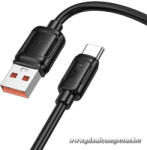  Fekete Hoco X115 USB-A - USB-C kábel (PD, 5A, 100W, 1 m) (6942007651974)