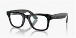 Ray-Ban Meta Ray-Ban Wayfarer, Ai szemüveg, fényes fekete, átlátszó (RW4006 601/SB 50-22)