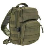 Mil-Tec One Strap Assault egyvállas hátizsák 10 l - Olive (190306)