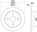 MINTEX féktárcsa MINTEX MDC442 for FORD (MDC442)