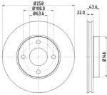 MINTEX féktárcsa MINTEX MDC1030C for FORD, MAZDA, MITSUBISHI (MDC1030C)