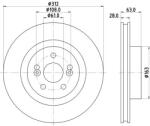 MINTEX féktárcsa MINTEX MDC2022 for RENAULT (MDC2022)