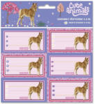 Ars Una Füzetcímke ARS UNA 18 darabos Cute Animals-Horse (53835260) - fotoland