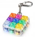  Mechanikus Billentyűzet Led Kattintás Anti-stressz Kulcstartó Fidget Switch Klikker (FDERF4556)