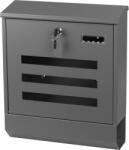 Strend Pro LINEA postaláda, 35x11, 5x41, 5 cm, antracit (STP01219731)