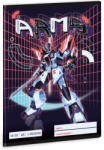 Ars Una A. R. M. S. robotos tűzött füzet A/5, 32 lap vonalas 1. osztály (14-32), Ars Una (ARS-53585363) - officetrade
