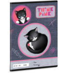 Ars Una Think Pink, cicás tűzött füzet A/5, 32 lap sima, Ars Una (ARS-53615190) - officetrade