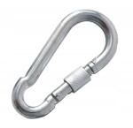  Csavaros biztonsági karabiner 8x80 8mm fém horganyzott (karabińczyk zz 8x80 1)