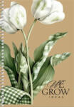 Shkolyaryk Publishing House Spirálfüzet, A5, sima, 96 lap, SHKOLYARYK "We Grow", vegyes