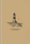 Shkolyaryk Publishing House Spirálfüzet, A5, sima, 96 lap, SHKOLYARYK "Sailor", vegyes