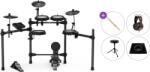 Nux DM-210 Premium SET Black Set de tobe electronice (<![CDATA[DM-210-PREMIUM-SET]]>)