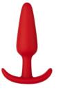 Mokko Toys Plug Anal Thiago Medium, Silicon, Rosu, 10 cm