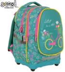 S-Cool Ученическа, анатомична раница scool® lets go for a ride с твърдо дъно, 24 л
