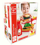 Hape Jucarie din lemn - Fast-food (E3160B) - delphionline Bucatarie copii