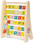 Hape Jucarie din lemn - Abac alfabet (E1002A) - delphionline