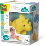 SES Creative Jucarie de baie copii - Triceratops - 100% cauciuc natural (13212)