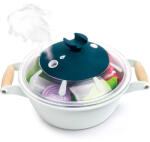 Hape Jucarie din lemn - Gatim la Hotpot (E3198A) - delphionline Bucatarie copii